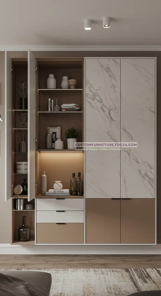 Jasa Pembuatan Cabinet Dinding Jogja